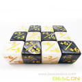 12 Pieces 16MM Dice Counters Token Dice D6 Dice Cube Loyalty Counter Dice Compatible with MTG, CCG, Card Gaming Accessory